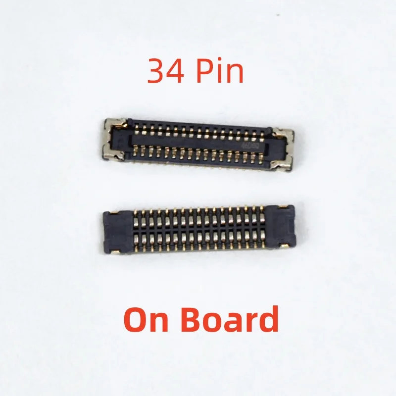 5-20Pcs LCD Display Screen Flex FPC Connector 34Pin For Vivo Y91 Y91 Y95 Y93 Y93S Y71 Y75 Y79 Y81 Y83 Y85 Plug On Board