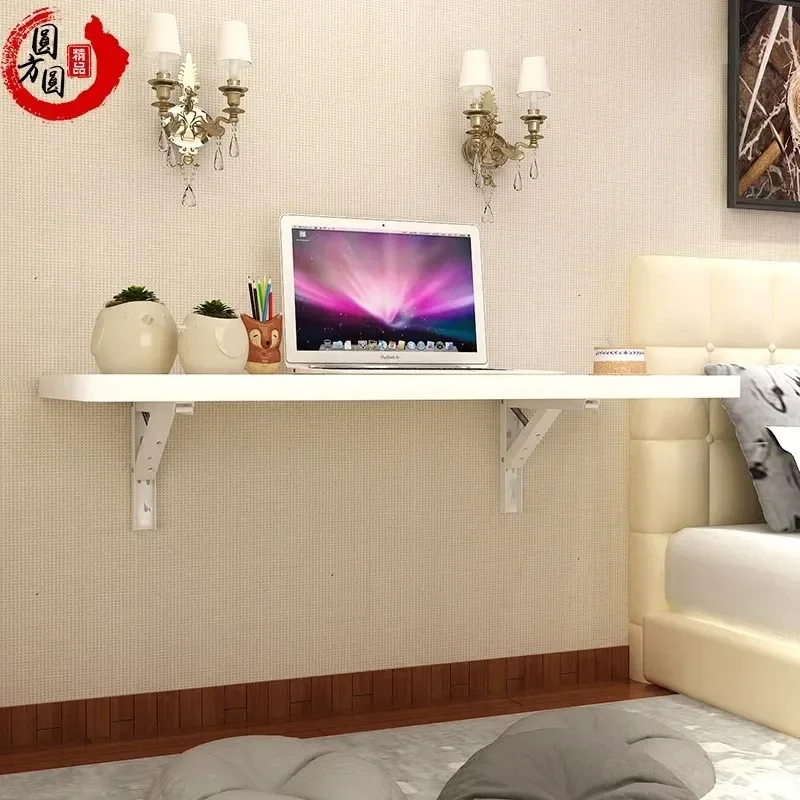 Household Wall Table Folding Dining Table Wall Hanging Computer Desk Multi-Use Mounted Table