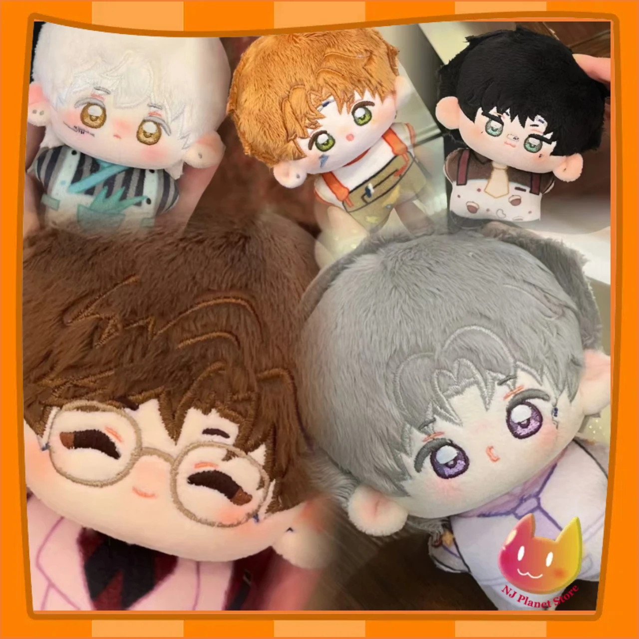 10 سنتيمتر الضوء والليل أنيمي Maumet دمية حقيبة قلادة المفاتيح اللعب تأثيري هدية الكرتون إيفان أوزبورن تشارلي سارييل جيسي