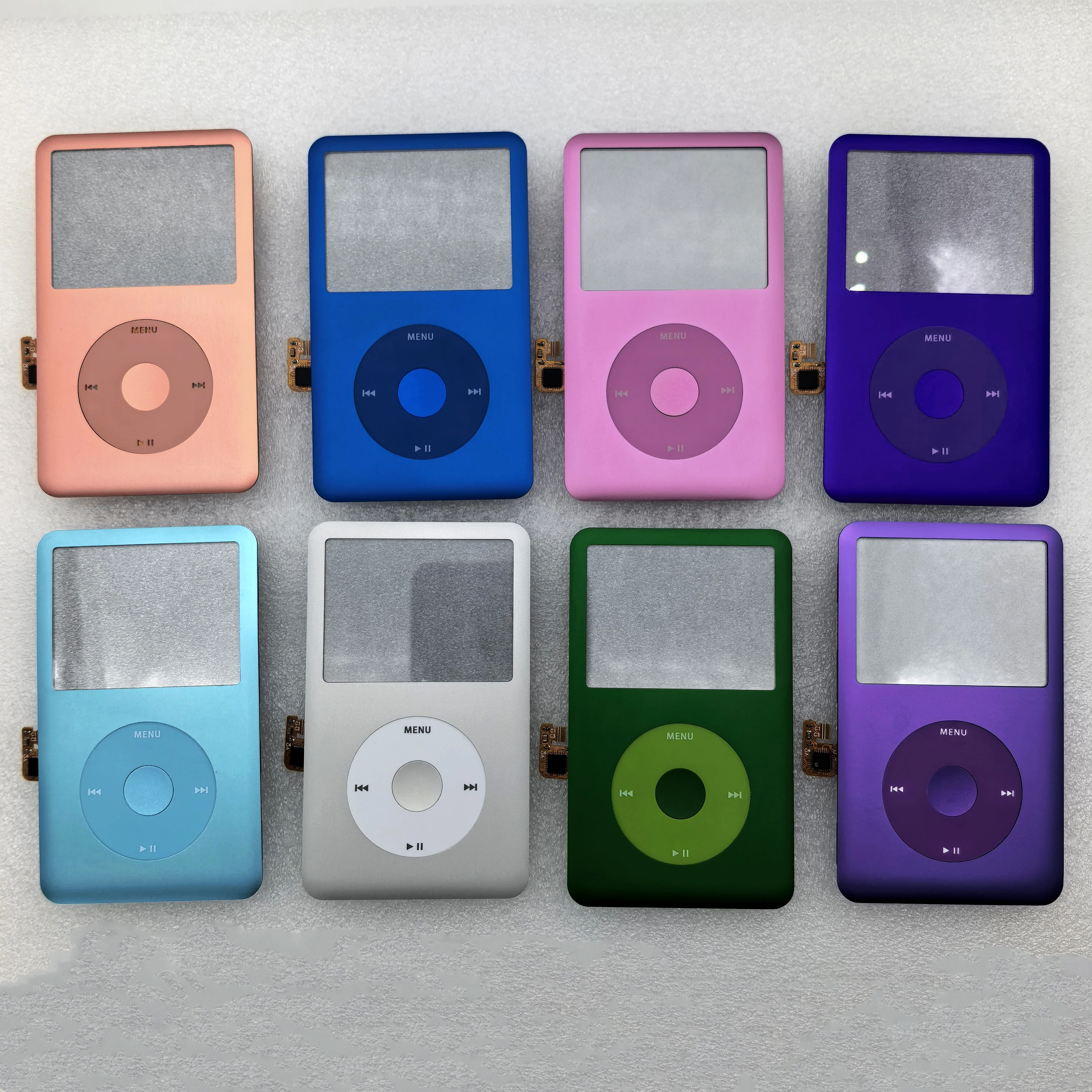 Replacement Metal Front Back Housing for iPod Classic 6th 7th Gen A1238, Faceplate + Backplate with Click Wheel 80-160GB - view 5