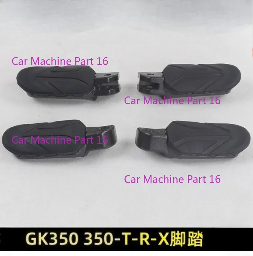 

Motorcycle Pedals Pedals Pedals Front and Rear Accessories FOR Zontes GK350 ZT350-R1-R-T-X