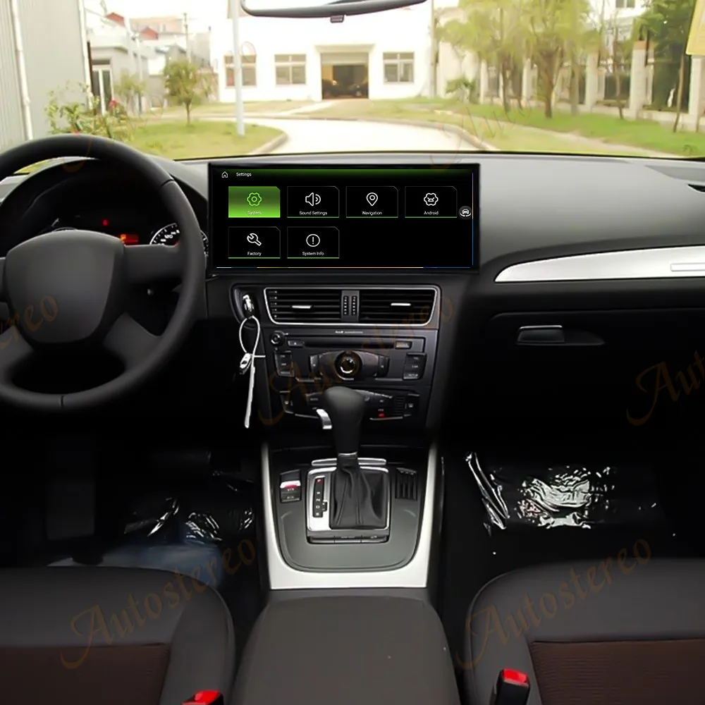 15.8 بوصة أندرويد 14 السيارات كوالكوم سيارة الوسائط المتعددة مشغل فيديو لأودي Q5 2009-2017 نظام تحديد المواقع والملاحة راديو الصوت ستيريو رئيس وحدة #4