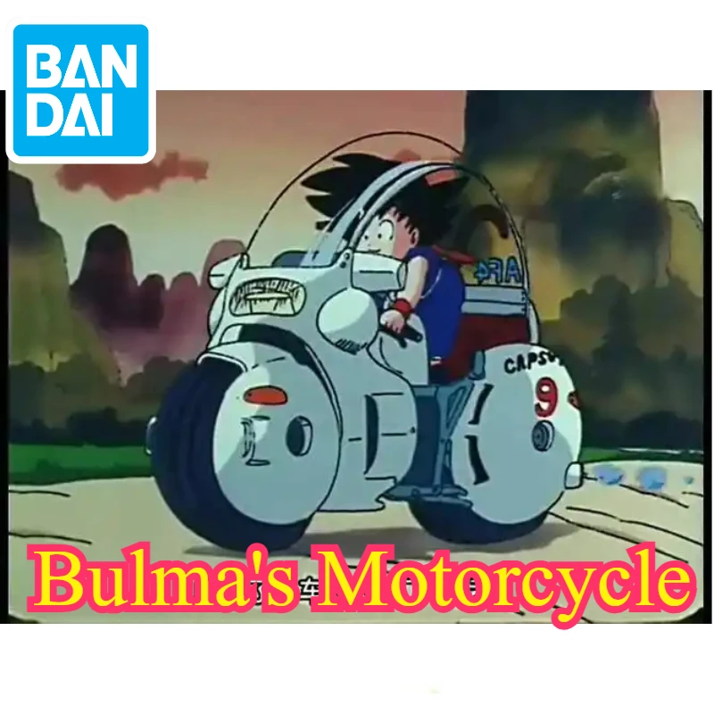

100% Original Bandai S.H.Figuarts SHF Dragon Ball Bulma's Motorcycle Hoipoi Capsule No.9 Anime Collection Figures Model