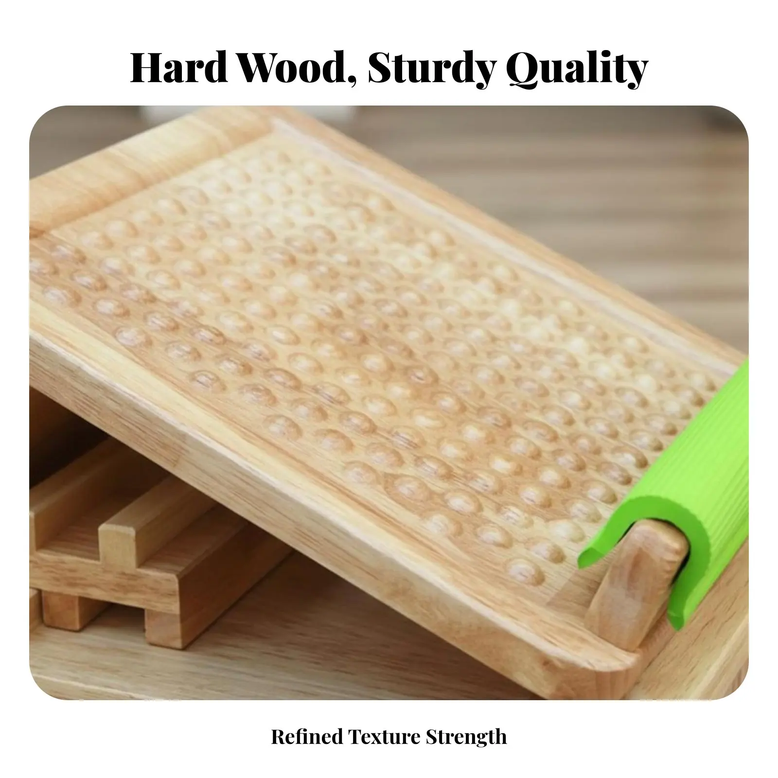 

Calf Stretch Slant Board Long-Lasting Construction Adjustable Calf Stretcher Anti-Slip Surface Foldable Design