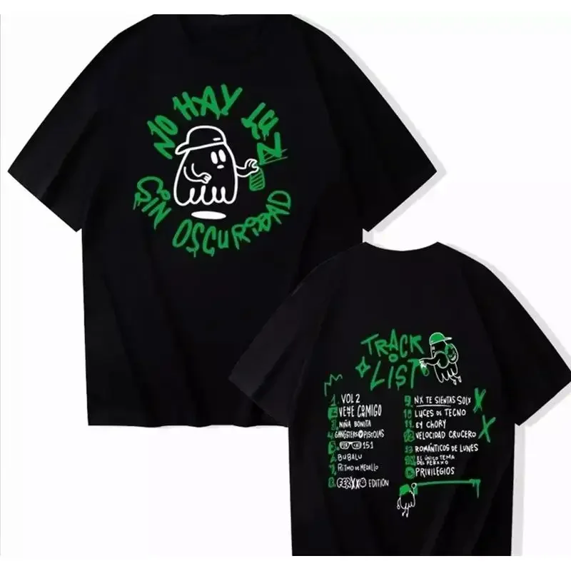 Feid Ferxxooooo Don't Be Afraid Of The Dark Baumwoll-T-Shirt für Erwachsene, alle Größen