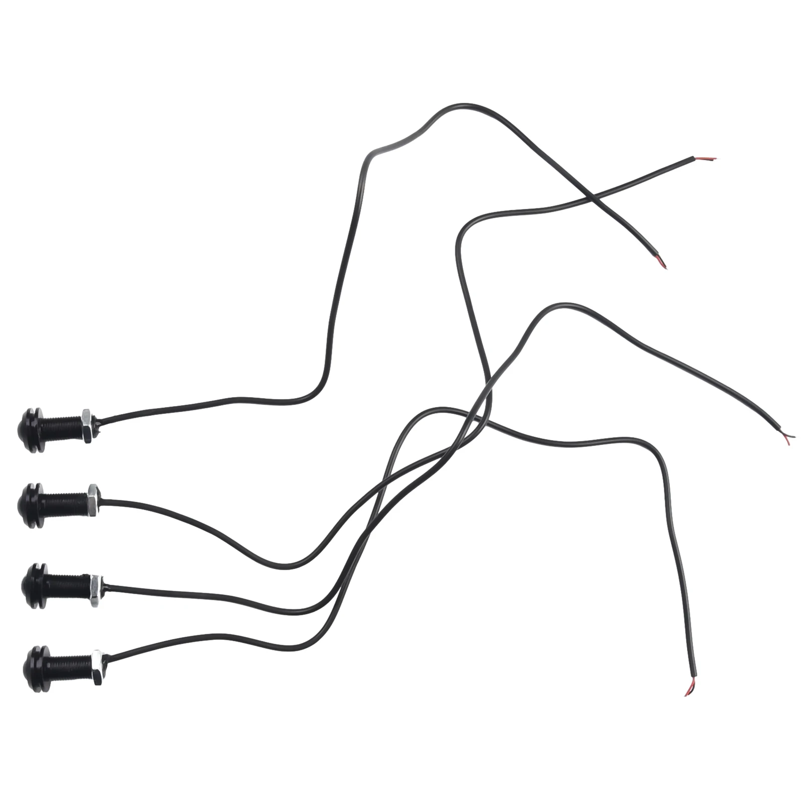 

Boat Lamp LED Boat Light 6061 Aluminum Housing Accessories Blue Outrigger 4pcs/set Replacement Spreader Transom