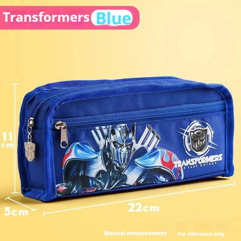 Nowy Disney Mickey Frozen Princess Transformers Cartoon dziecięca torba na artykuły papiernicze wielofunkcyjny piórnik o dużej pojemności