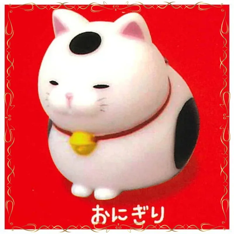 

Gashapon Sitting Posture Modeling Three Felinae Collection Ornament Keepsake Glow in The Dark Action Figure Model Toys