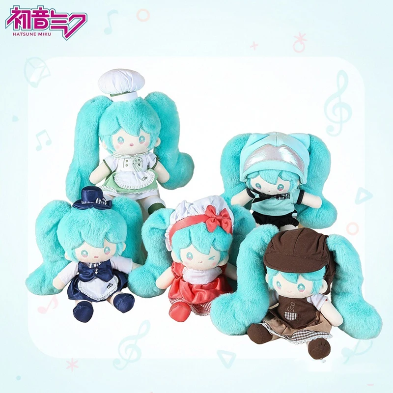 5-スタイル本物の初音ミクぬいぐるみ枕ソファ装飾品部屋の装飾ソフトかわいい人形装飾品クリスマスギフト-22-センチメートル