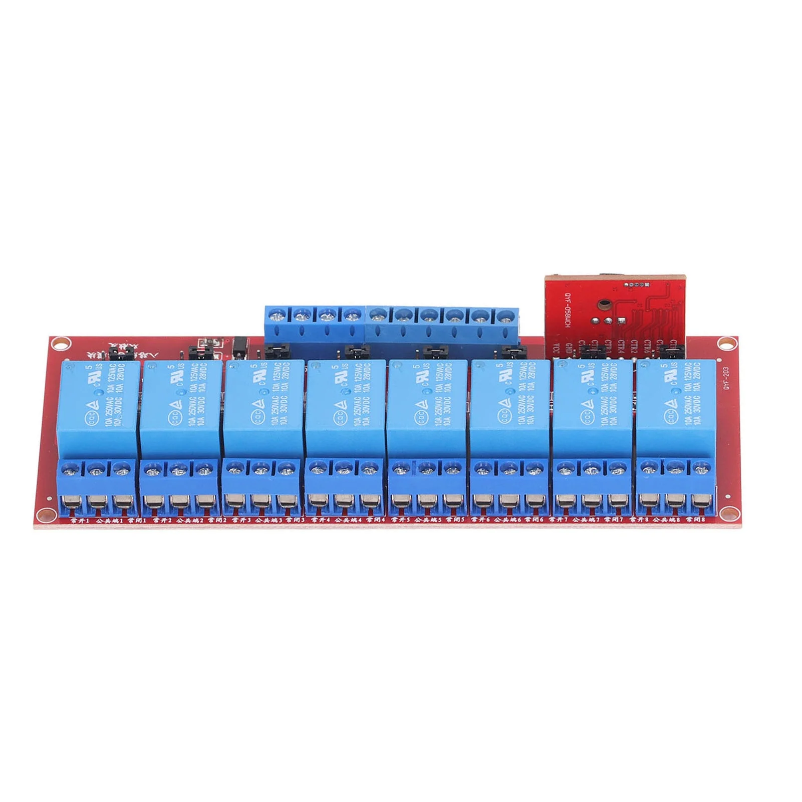 Relay Receiver Board Universal Infrared 10A Secure Remote Control Switch 8 Way Motor Light Door DIY Wireless Controller