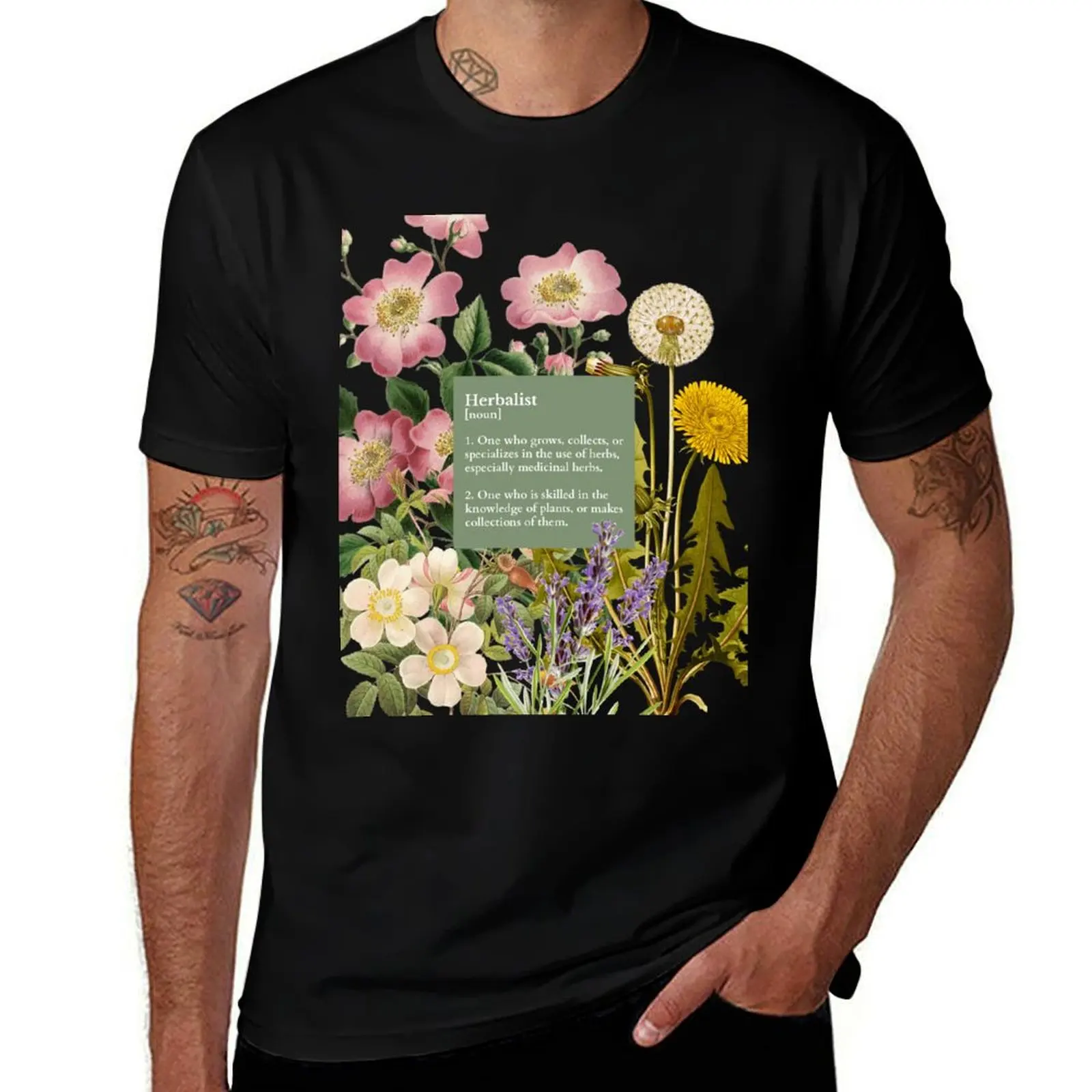 What is an Herbalist? - Sage T-Shirt Basic Comfort Fit for Men T-Shirt