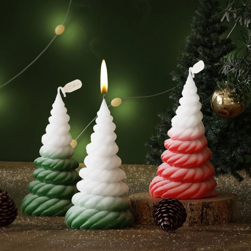 Silicone Mold Christmas Tree Aromatherapys Mould Home Decoration Mould Dropsale