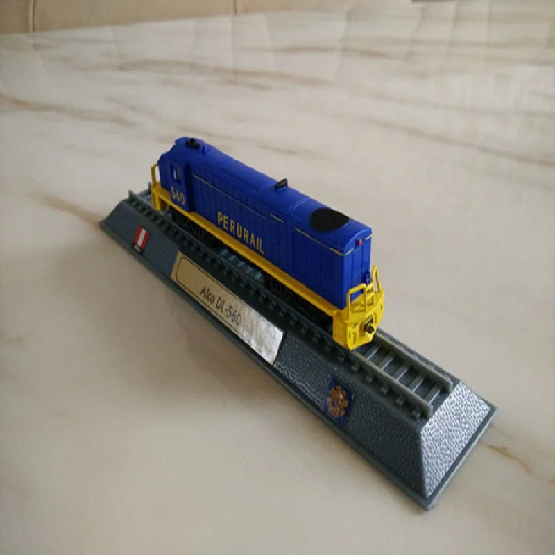 1:160 Model Alco DL-560 Peru Rail Train Engine Diesel Locomotive Loco Desk Decoration PeruRail Collection Boy Birthday Gift Toy