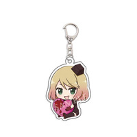 angels of death keychain Anime Pendant Keychains Holder Car Key Chain Key Ring Mobile Phone Bag Jewelry Gifts Accessories