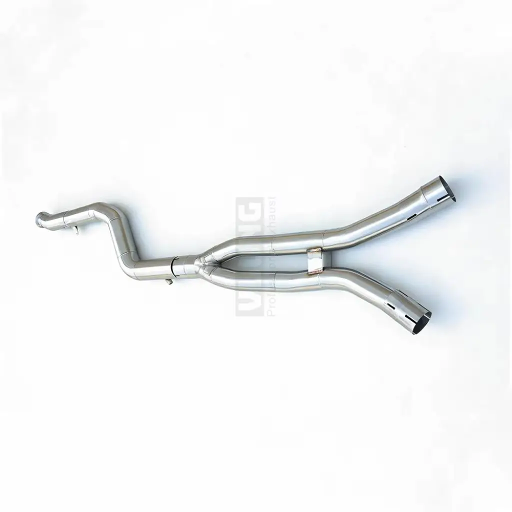

Stainless Steel Mid Section Exhaust Pipe 3.5 Inch for BMW X3 M40i X4 M40i G01 3.0T 2016-2023 Direct Fit Performance Upgrade