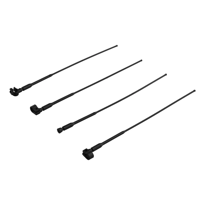 4pcs Nylon Simulations antenne für 1/10 1/8 rc Raupen auto trx4 trx6 axial scx10 yikong yikomo Nylon antenne