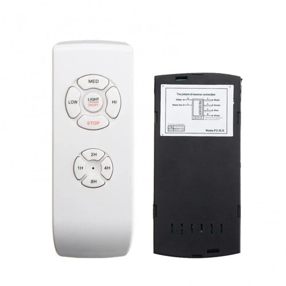 Universal Ceiling Fan Lamp Remote Control Kit Timing Wireless Receiver Home Tool