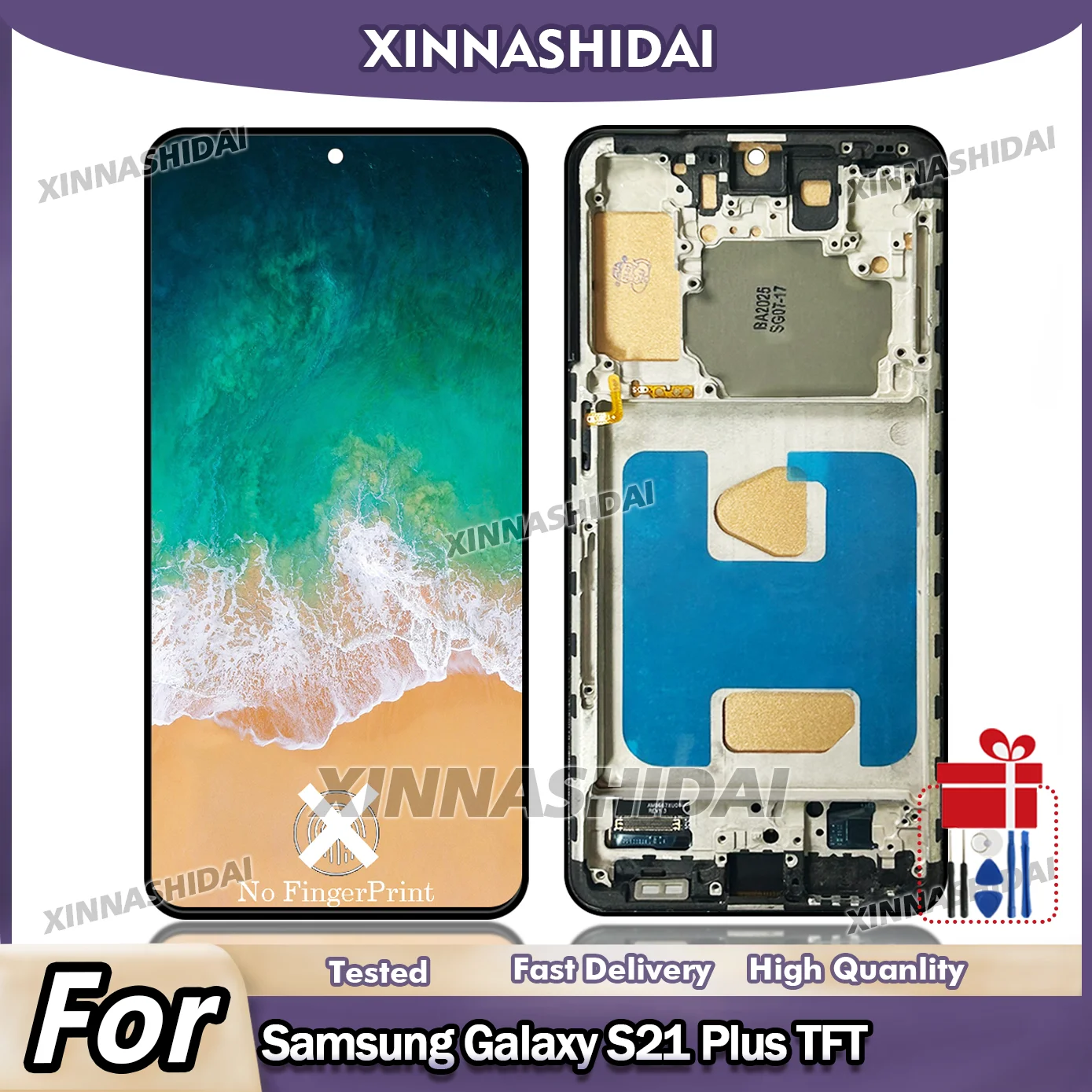 samsung-galaxy-s21-plus-g996-g9960-g996f用tft-lcd液晶ディスプレイタッチスクリーンデジタイザー交換用samsung-s21-plus-lcd