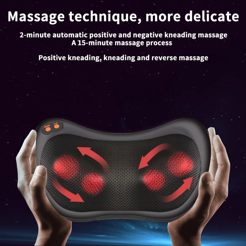 Sungpo High Quality Hot Easy To Carry Travel U Shaped Home/Car Neck Massage Pillow