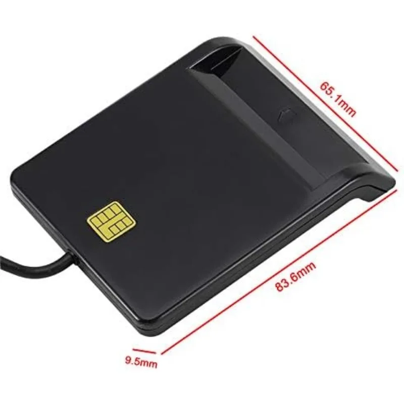 Universal Portable Smart Card Reader for Bank Card Card ID CAC DNIE ATM IC SIM Card Reader for Android Phones and Tablet