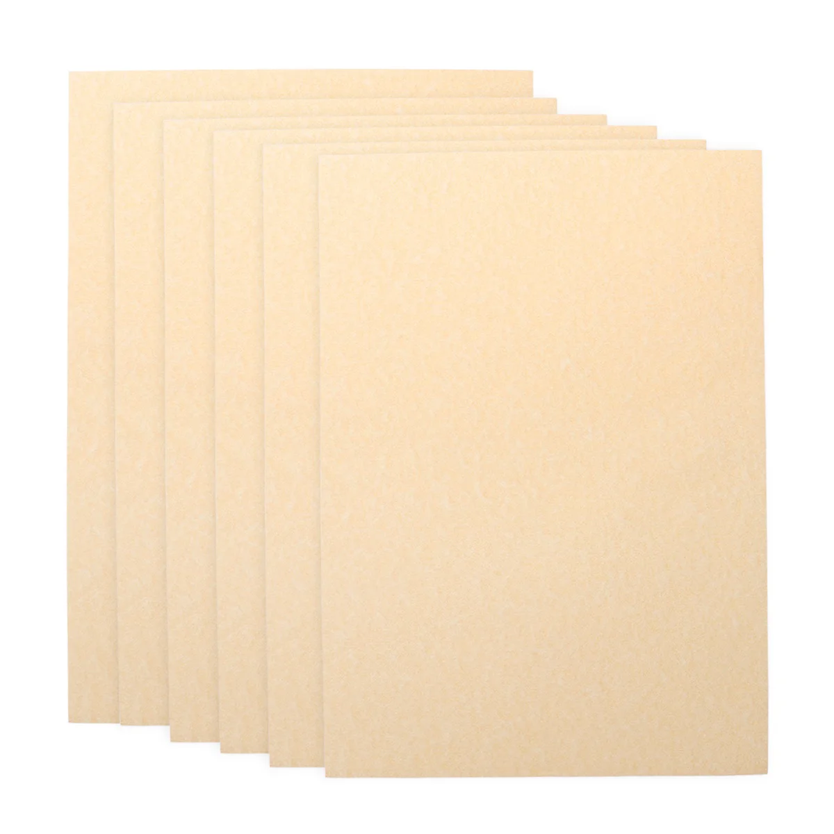 

50Pcs A4 Paper Sheets Parchment Retro Paper for Certificate and Diploma 90g (Light Brown)