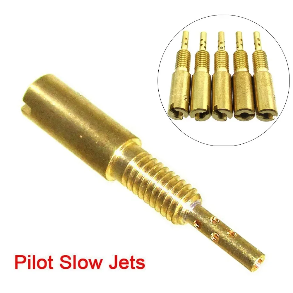 

Карбюратор для мотоцикла, основной струйный комплект, КАРБЮРАТОР Pilot Slow Jet #30-32,5-35-37,5-40 для фотоэлементов HSR VM28/486, автозапчасти, Новинка