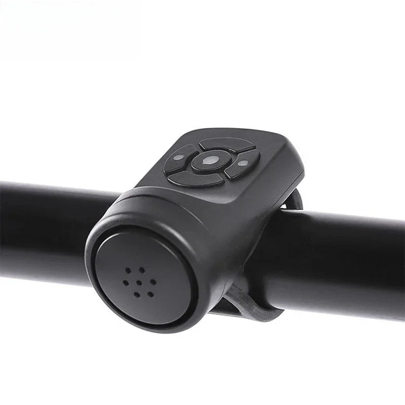 AliExpress High quality waterproof bicycle bell,no need to install USB charging,mountain bike,scooter,children's bicycle riding accessories