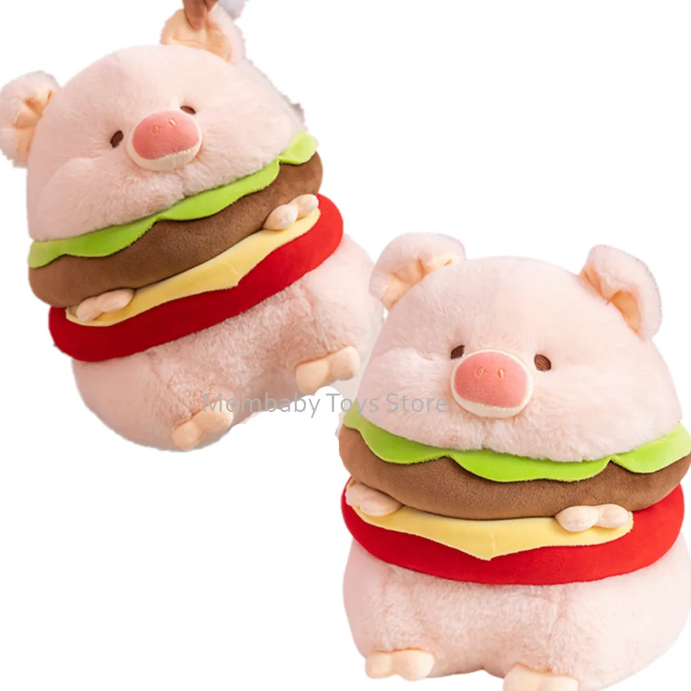 

Cute Hamburger Capybara Pig Plushie Capibaras Plush Toy Stuffed Lifelike Stuffed Animals Soft Plush Gift Kid Toys