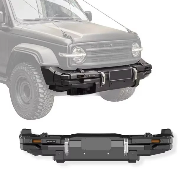 

New Design Off Road Upgrade Parts Aluminum Carbon Steel Ark Front Bumper For GWM Tank 300 SUV Hi4T Accessories