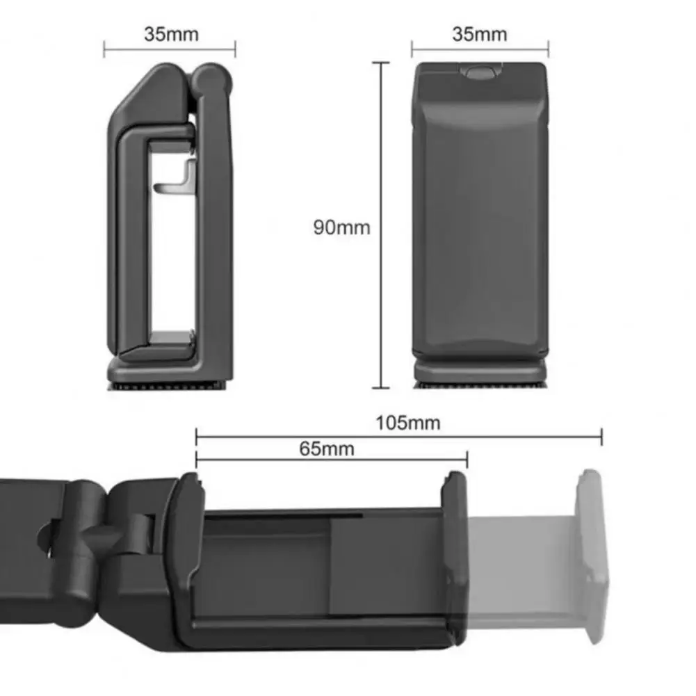 Mobile Phone Stand Foldable 360 Rotation Phone Holder for 4.7-6.9 Inch Phones Adjustable Joint Mount Stand Universal Flight