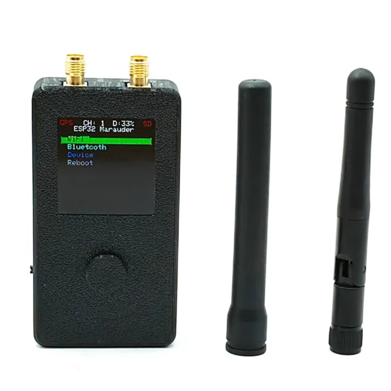 جهاز Mar-X-Auder Mini ESP32 Marauder مزود بتقنية Wi-Fi وأدوات هجومية ودفاحية تضمن لاسلكيًا وموثوقًا