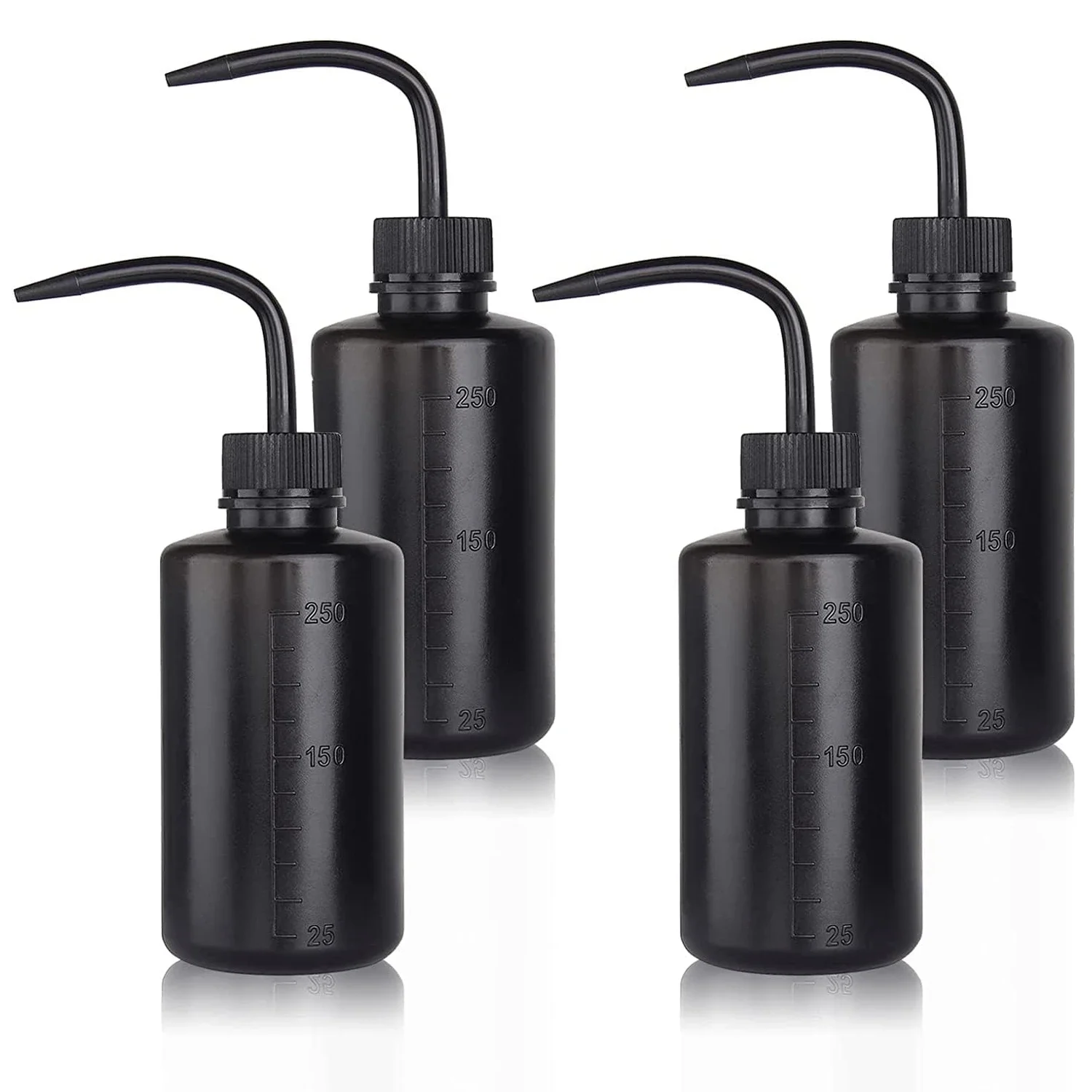 

1PCS Tattoo Washing Bottle Clean Squeeze Bottle Eyelash Extension Cleaning Laboratory Measuring Bottles Plastic Makeup Tool