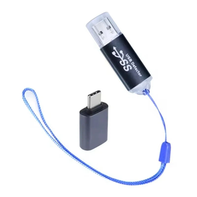 

Тестер сигнала интерфейса USB3.0 для док-станции USB/Type-C, простое обнаружение, USB 3,1/USB3.0/USB2.0 тестер интерфейса сигнала