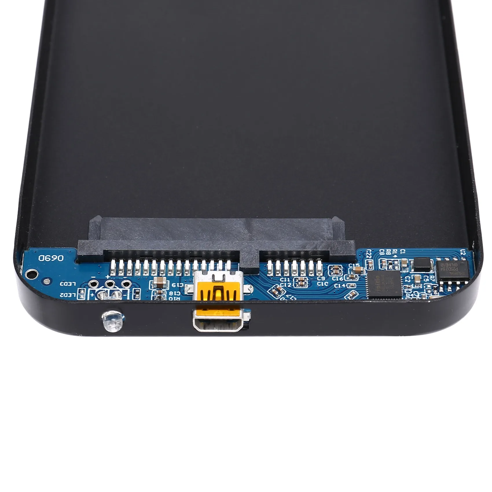 GFR5-HDD Case SATA Ke USB 3.0 SSD Adapter Hard Drive Case (Hitam)