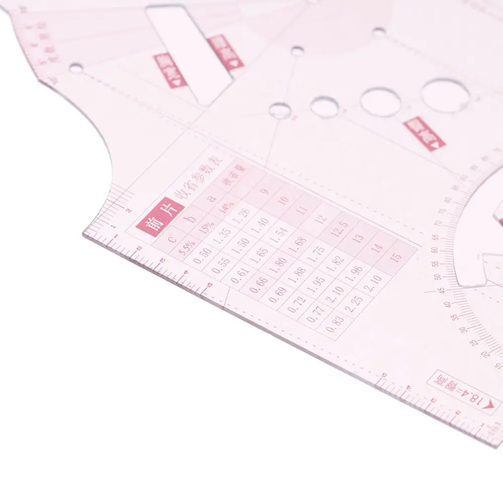 Drafting Fashion Cloth Tailor Craft Template For Doll French Curve Ruler Measure Ruler Design Ruler Pattern Making