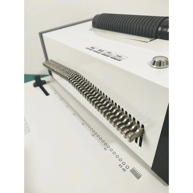 Picture 5: China Supplier Wholesale Voltage 125w Electricity Spiral Coil Binders and Binding Machine