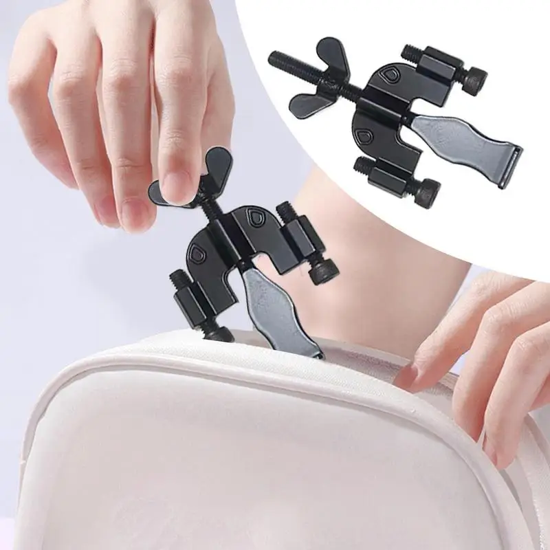 Portable Door Lock For Travel Safety Home Security Door Lock Adjustable Heavy-Duty Latch No Drilling Required For Travel Home