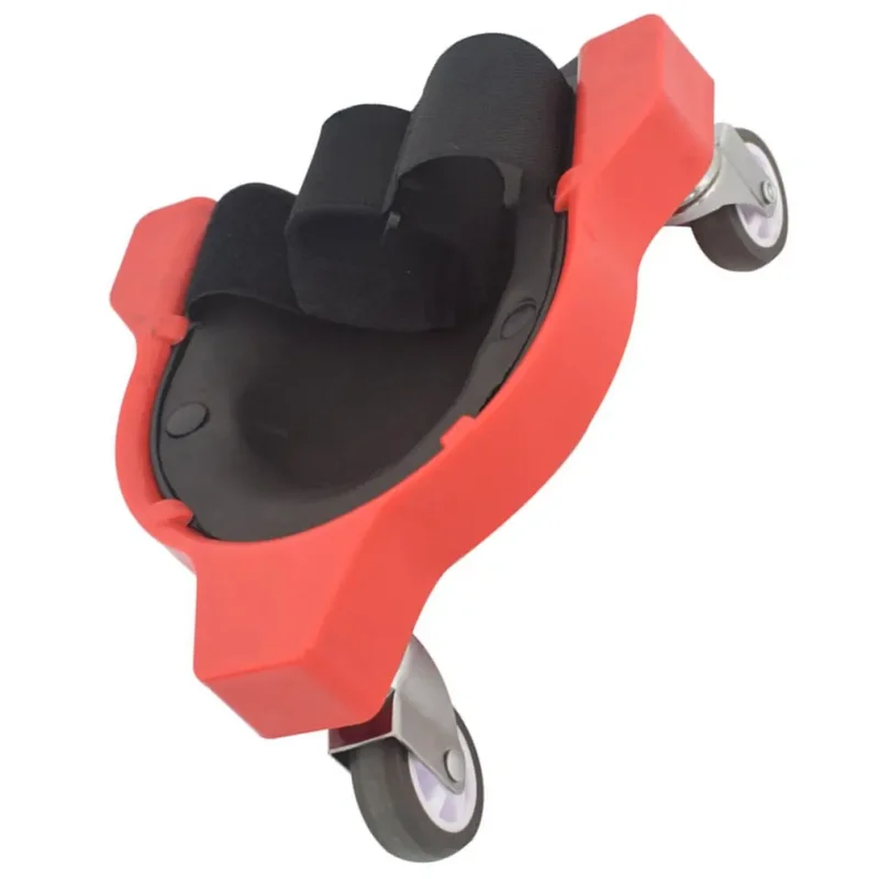 Rolling Knee Protection Pad with Wheel Built in Foam Padded Laying Platform Universal Wheel Kneeling Pad