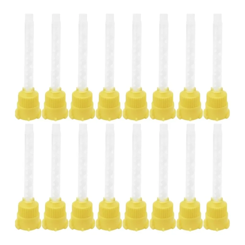 Dental Impression Mixing Tips Disposable Intra Oral Mixing Tips Silicone Rubber Mixing Head Impression Material Dental Supplies