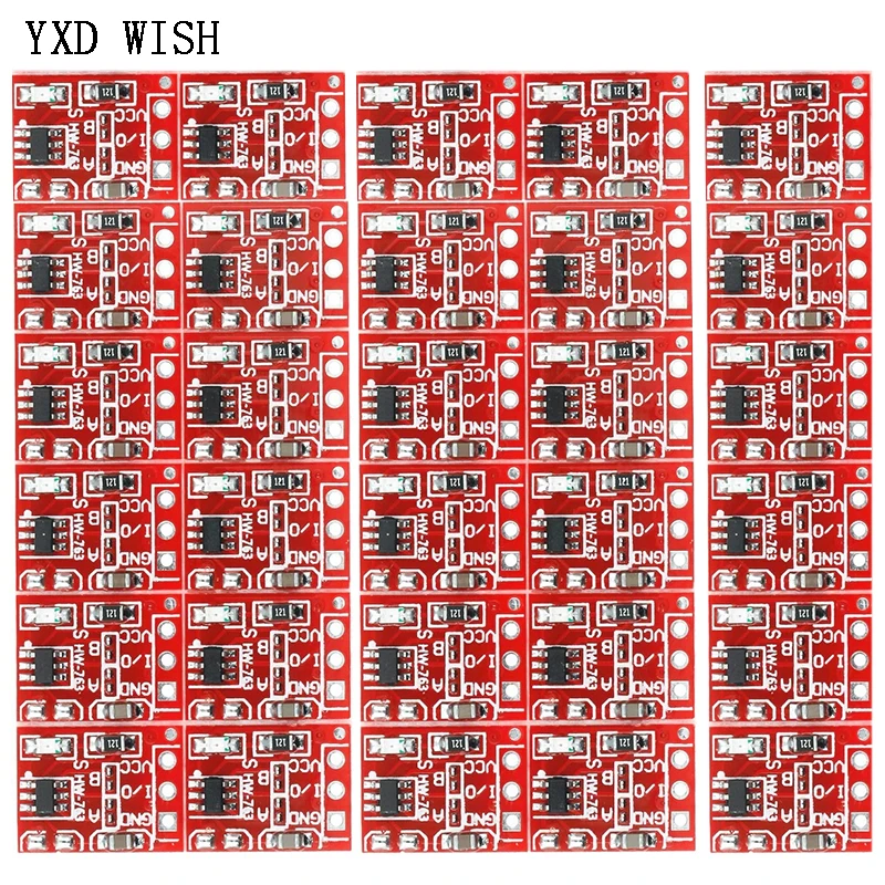 100PCS TTP223 Touch Button Switch Module Capacitor Type Single Channel Self Locking Touch Switchs Sensor for Arduino
