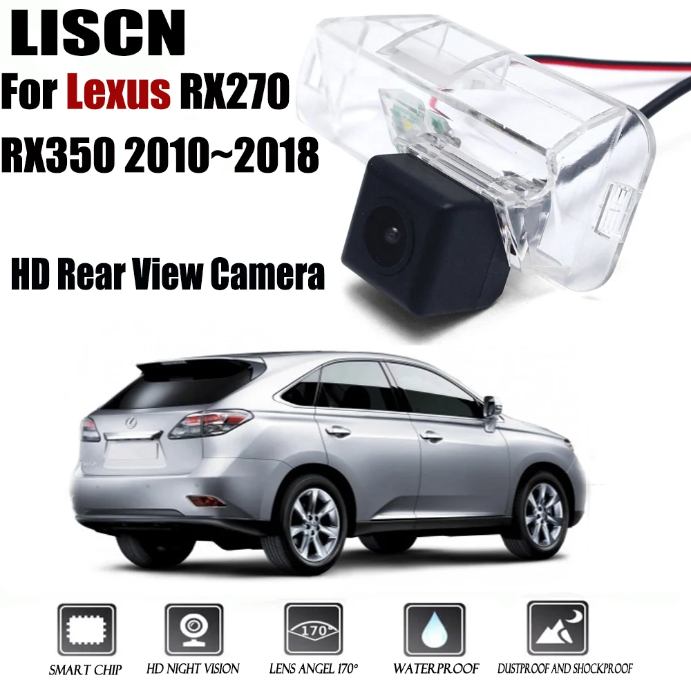 Rear View Camera for Lexus RX270 / RX350 2010~2018 CCD Night Vision Reversing RCA Camera /License Plate Camera/Backup Camera