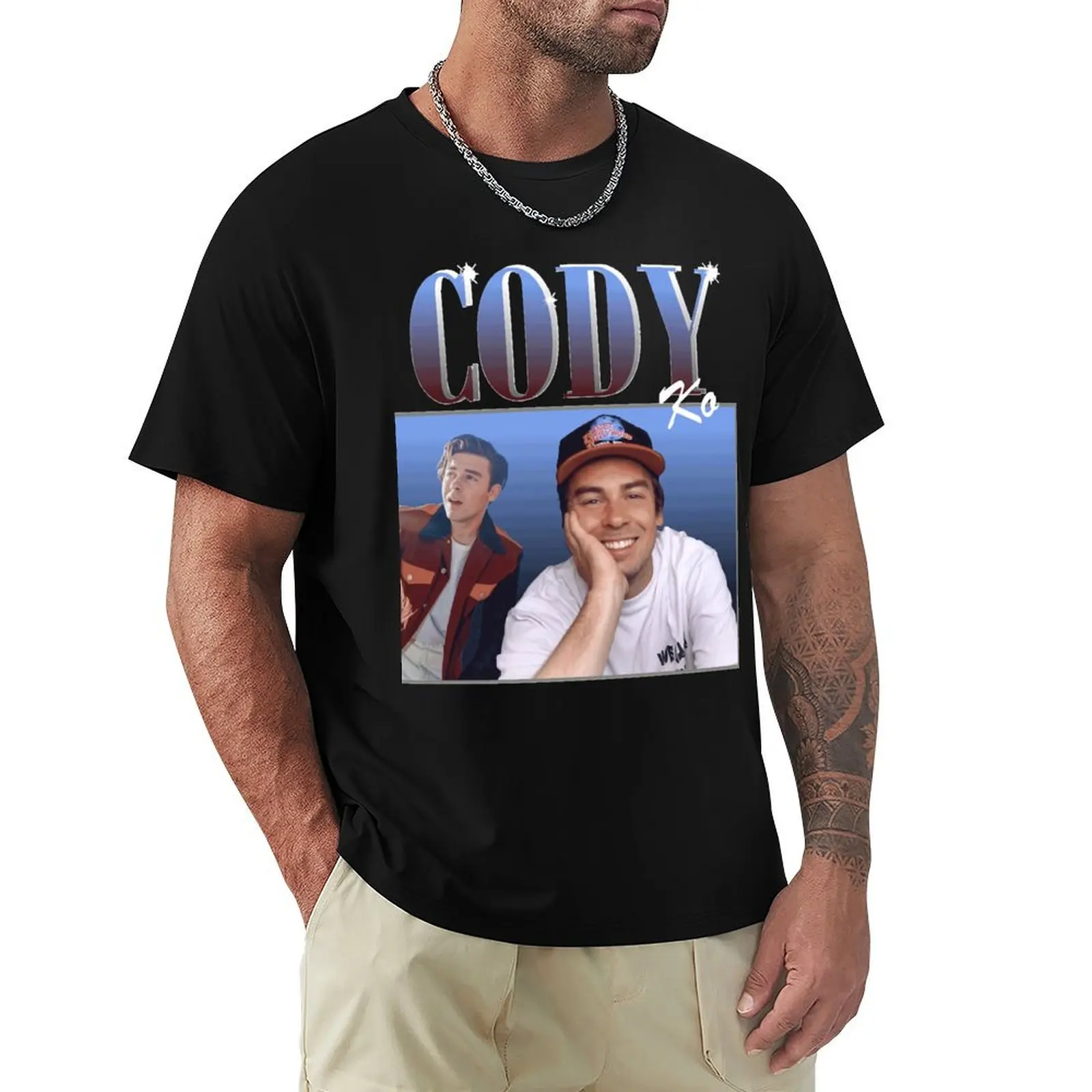 

Cody Ko Classic T-Shirt All Match Basic Short Sleeve Top