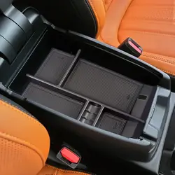 Car Central Armrest Storage Box Secondary Storage Center Console Organizer For Bronco Sport 2021 2022 2023/Ford Escape 2020-2023