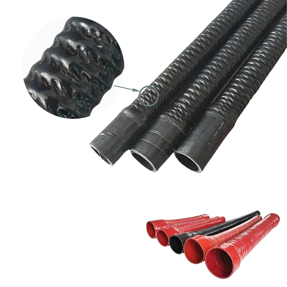 Air Intake Pipe Radiator Tube High Pressure Temperature Steel wire corrugated tube silicone hose intercooler connector tube