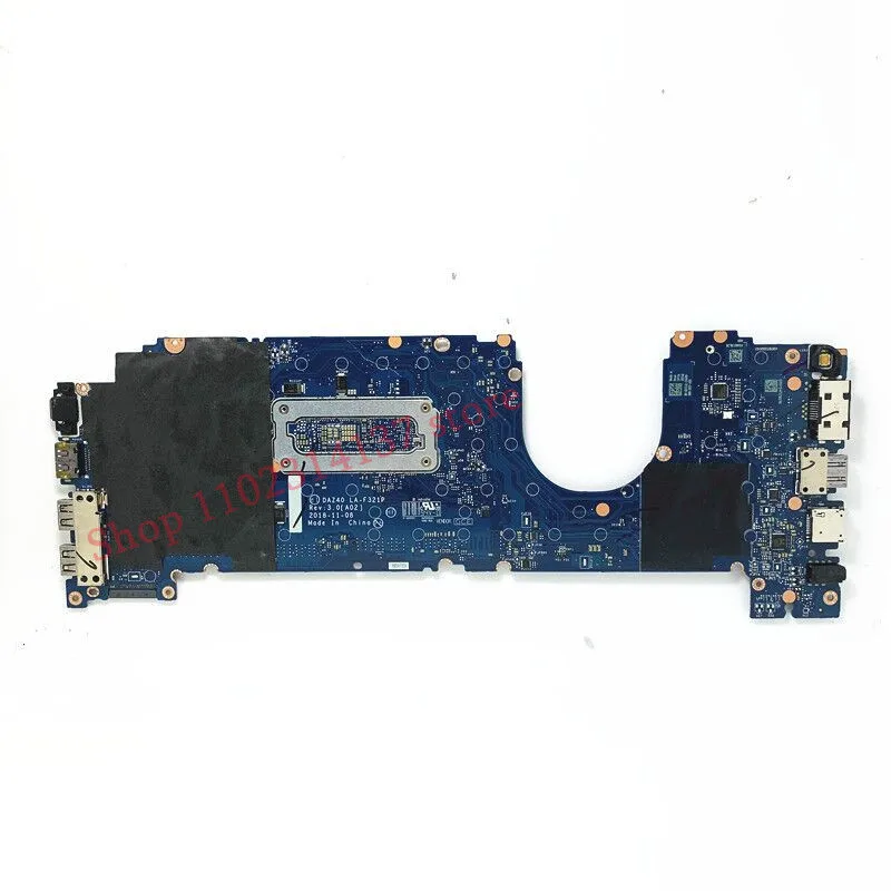 For DELL 7490 CN-02CXJC 02CXJC 2CXJC With SR3L9 I5-8350U CPU Mainboard DAZ40 LA-F321P Laptop Motherboard 100% Fully Working Well