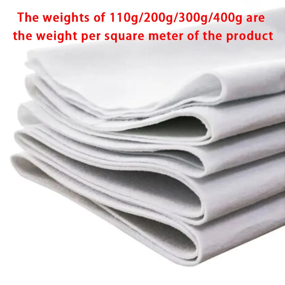 110g/200g/300g/400g Thick Hot Iron Single Sided Glue Lining Adhesive Interfacing Fabric DIY Handmade Glove Bag Clothing Material