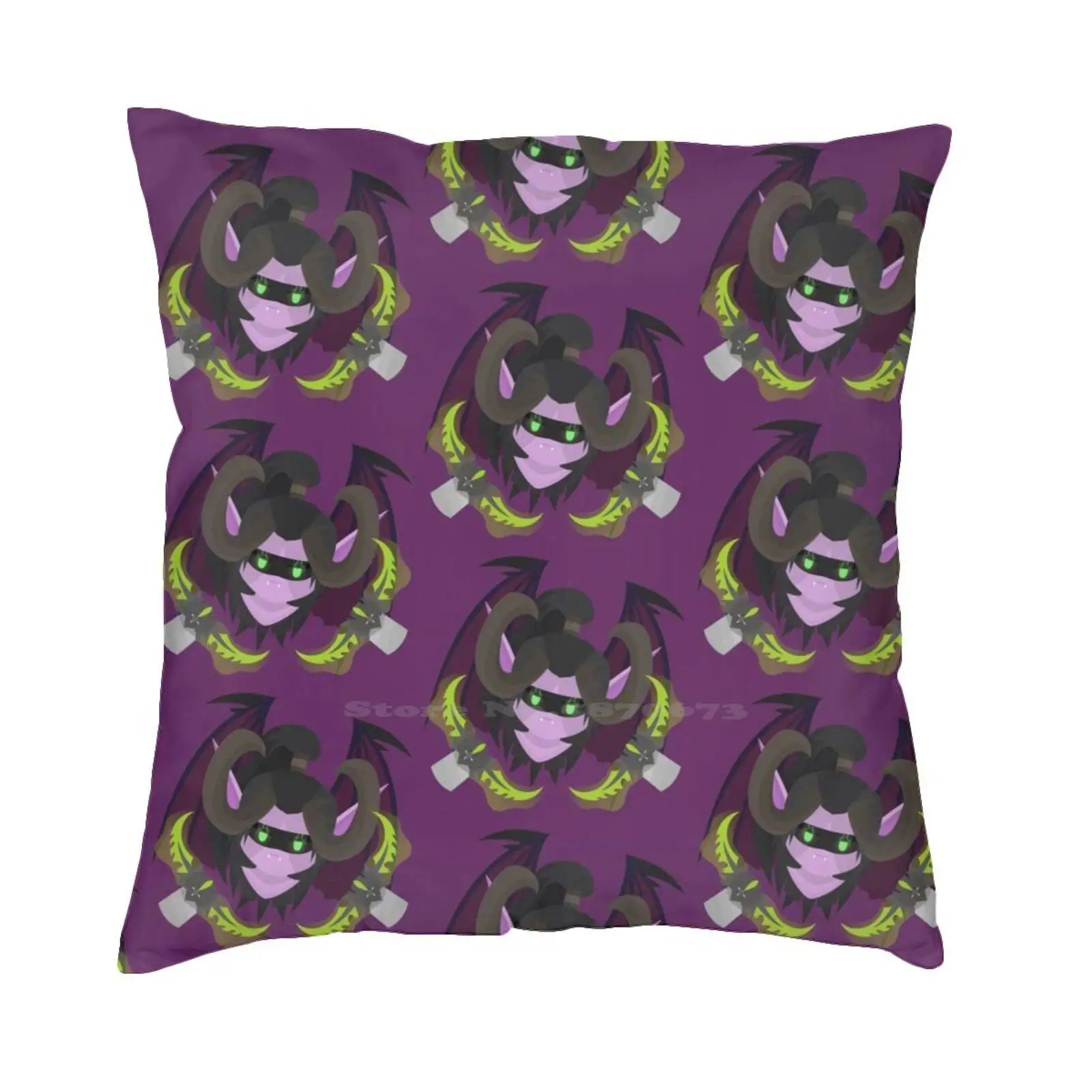 

Футболка Illidan Stormrage, хлопковая футболка Illidan Sylvanas Windrunner, милая игровая классика Wow Chibi Kawaii, простой дизайн Horde
