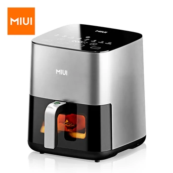 Image MIUI 5L Air Fryer, Electric Hot fryer Oven Oilless Cooker with Touch Control & Nonstick Basket & Visible Window, Family Size