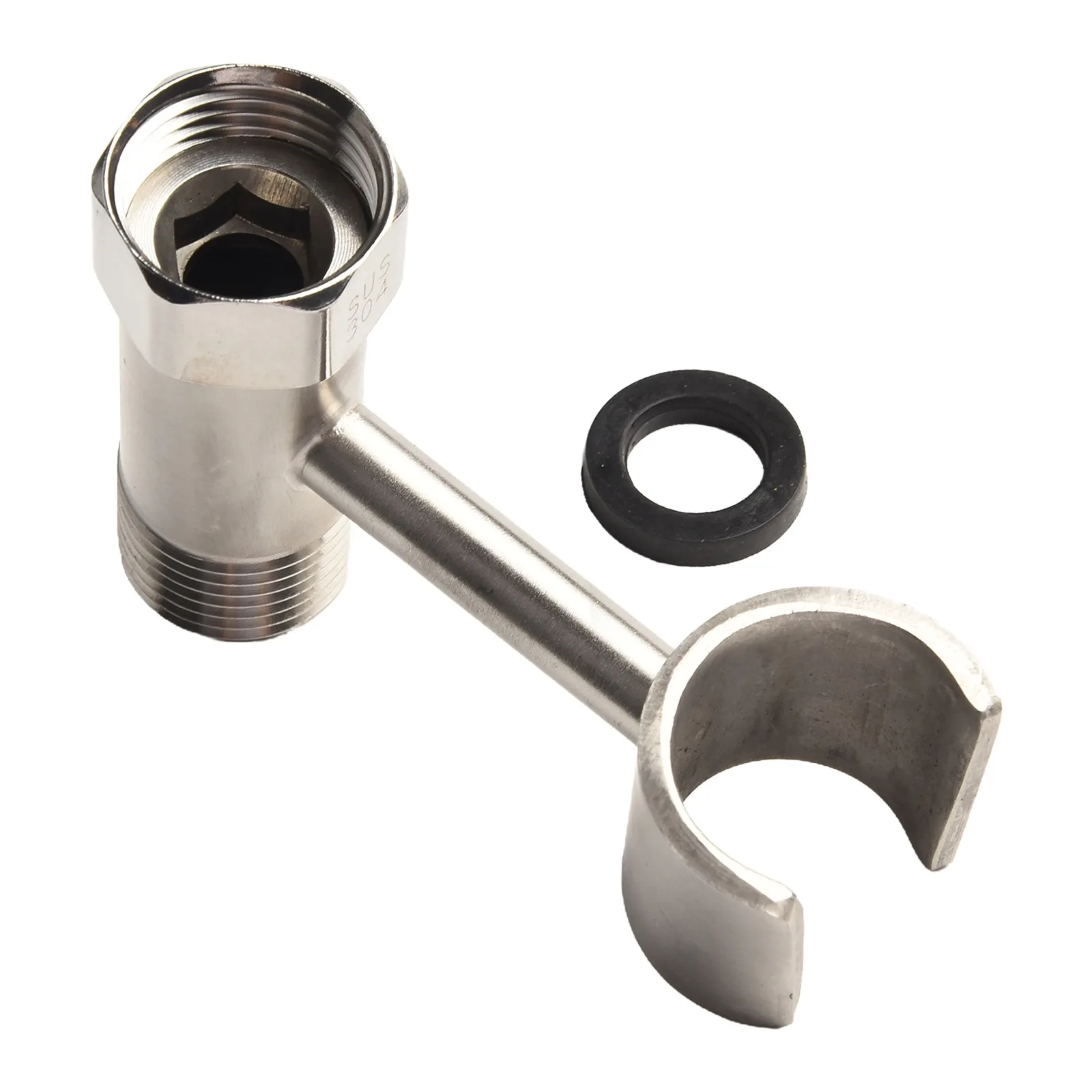 

Bathroom Shower 80*44*20mm Rotatable Shower Bracket Shower Head Holder 360 Rotatable Brass Construction Good Gloss