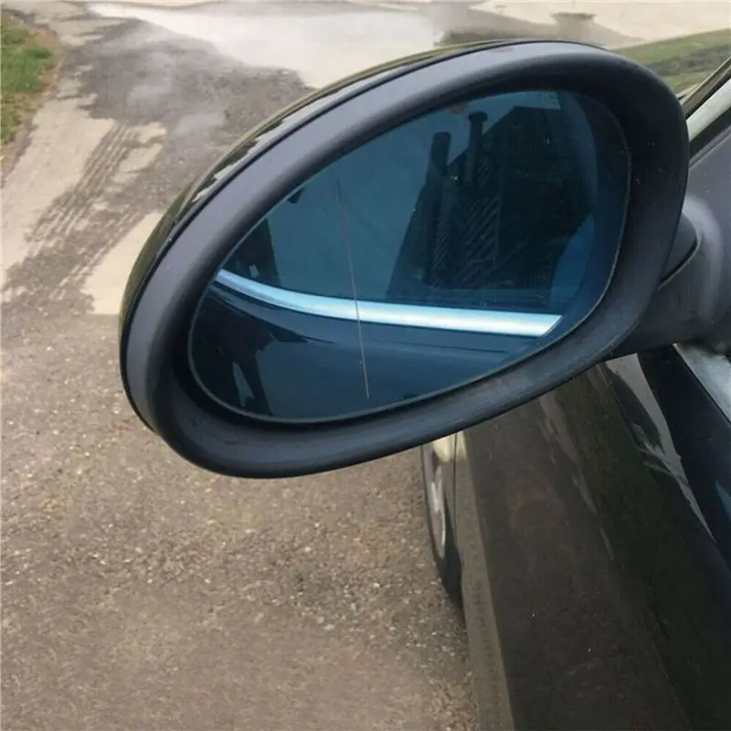 2X Right Side Blue Wing Door Mirror Rearview Mirror Glass Heated For-BMW 1 3 Series E81 E87 E82 E46 E90 E92 Z4 E85 view 5